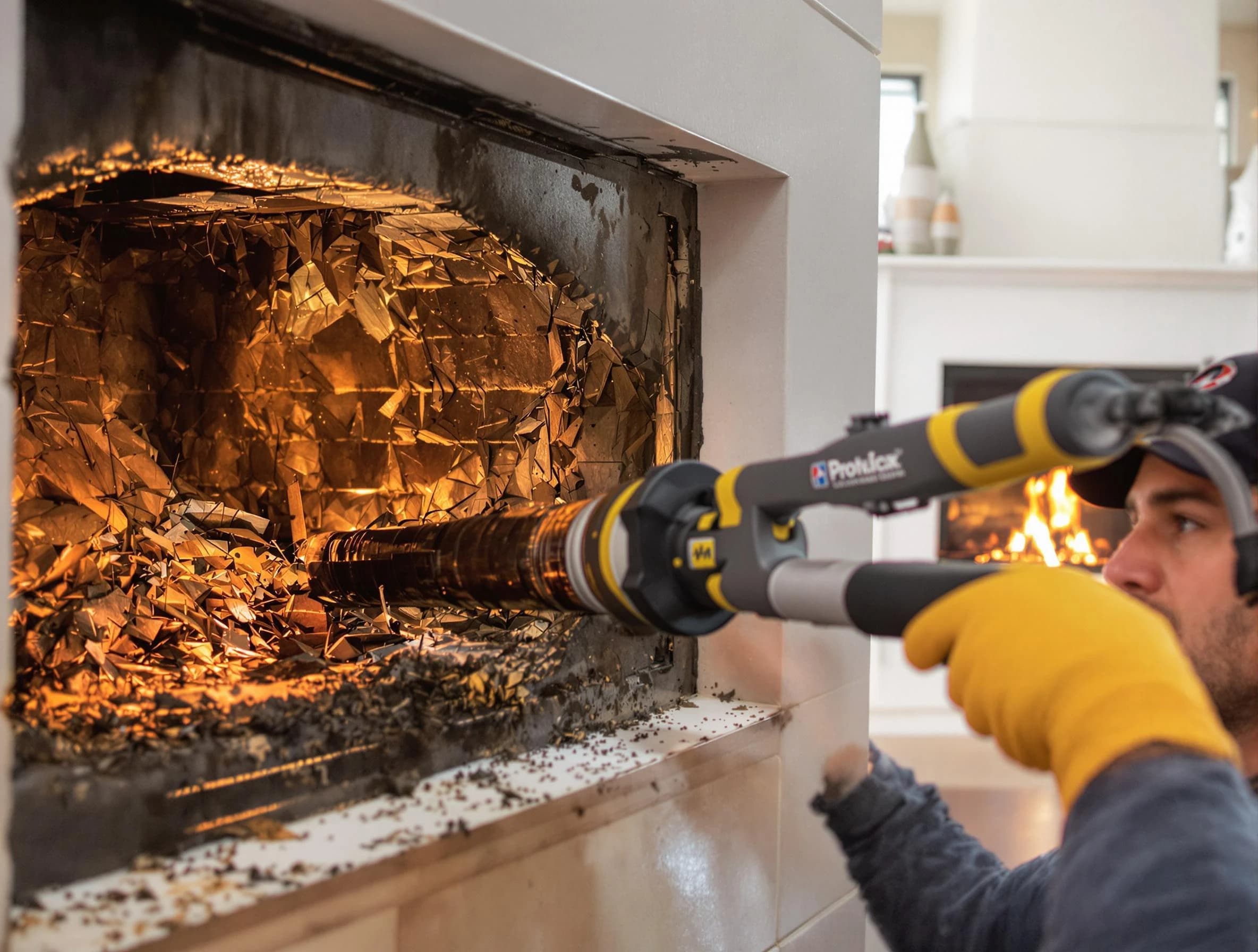 Professional chimney cleaning by Marlboro Chimney Sweep in Marlboro, NJ