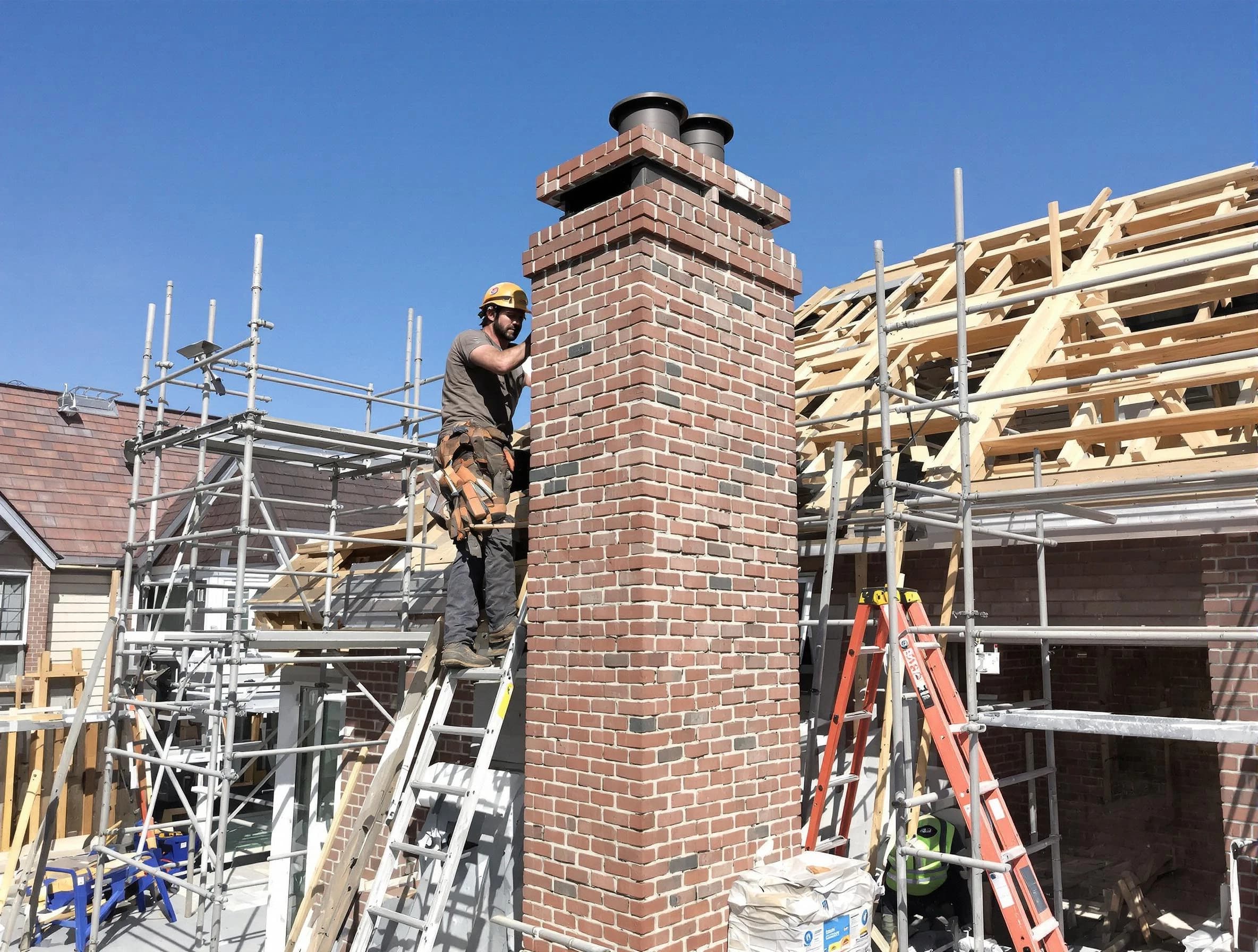 New chimney installation completed by Marlboro Chimney Sweep in Marlboro, NJ